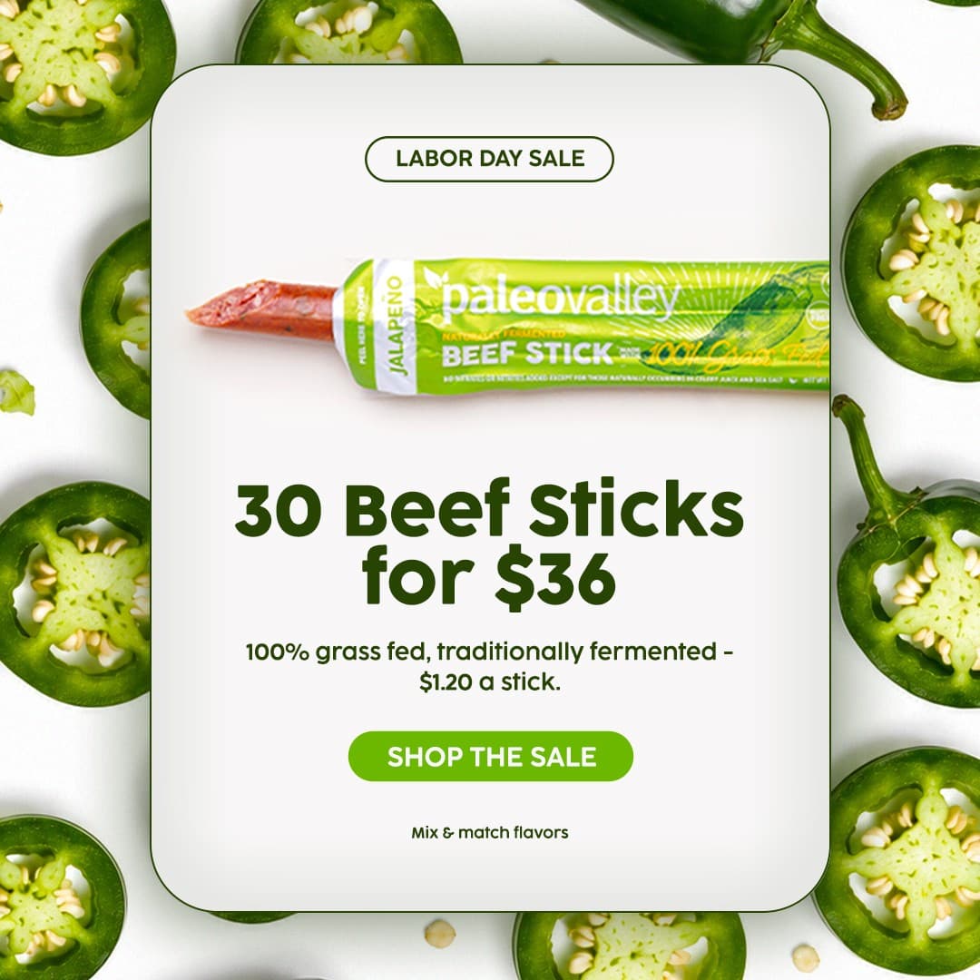 Paleovalley · Offer-First Banner ad