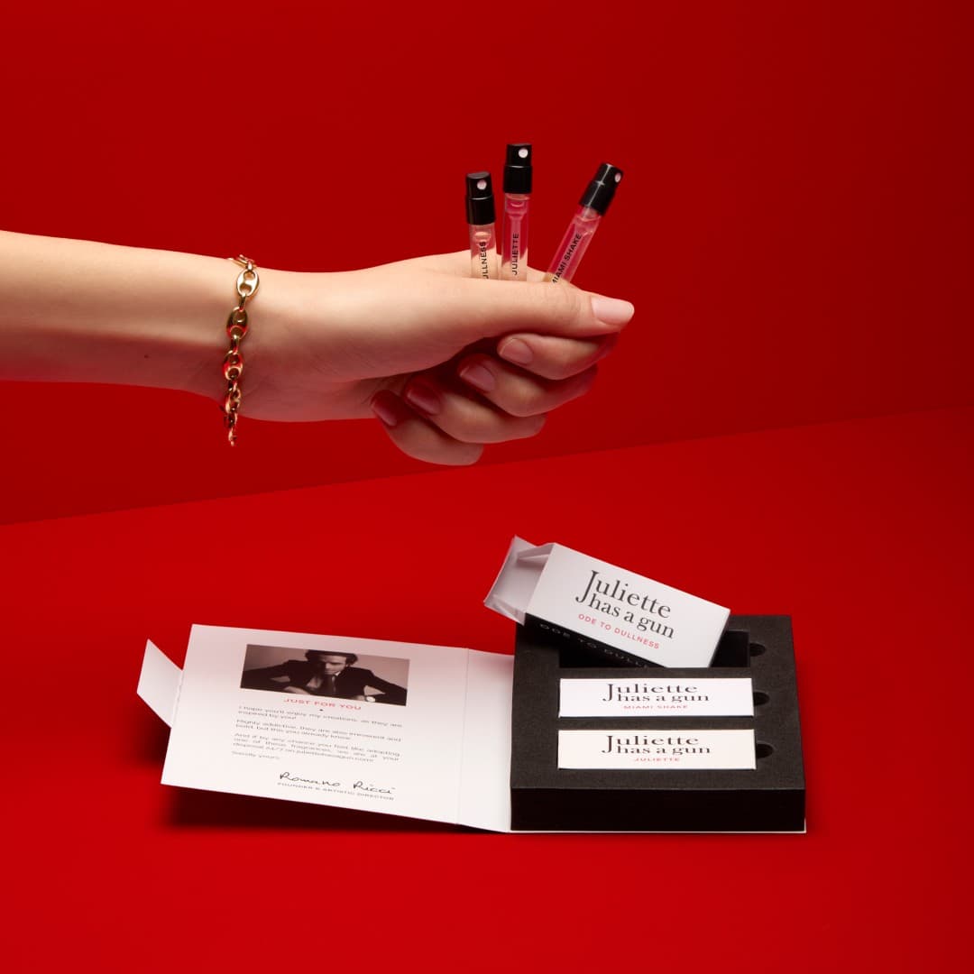 Juliette has a Gun (Official page) · Flatlay ad