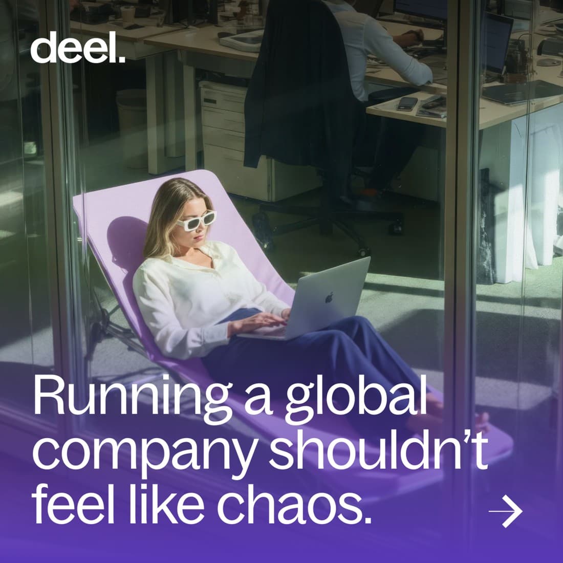 Deel · Editorial ad