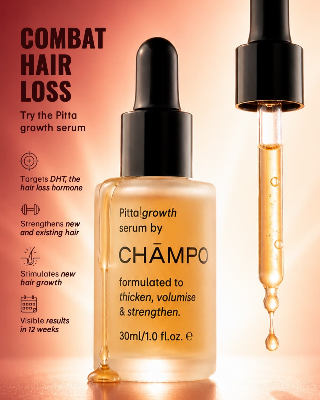 Chāmpo Haircare · Product Image ad