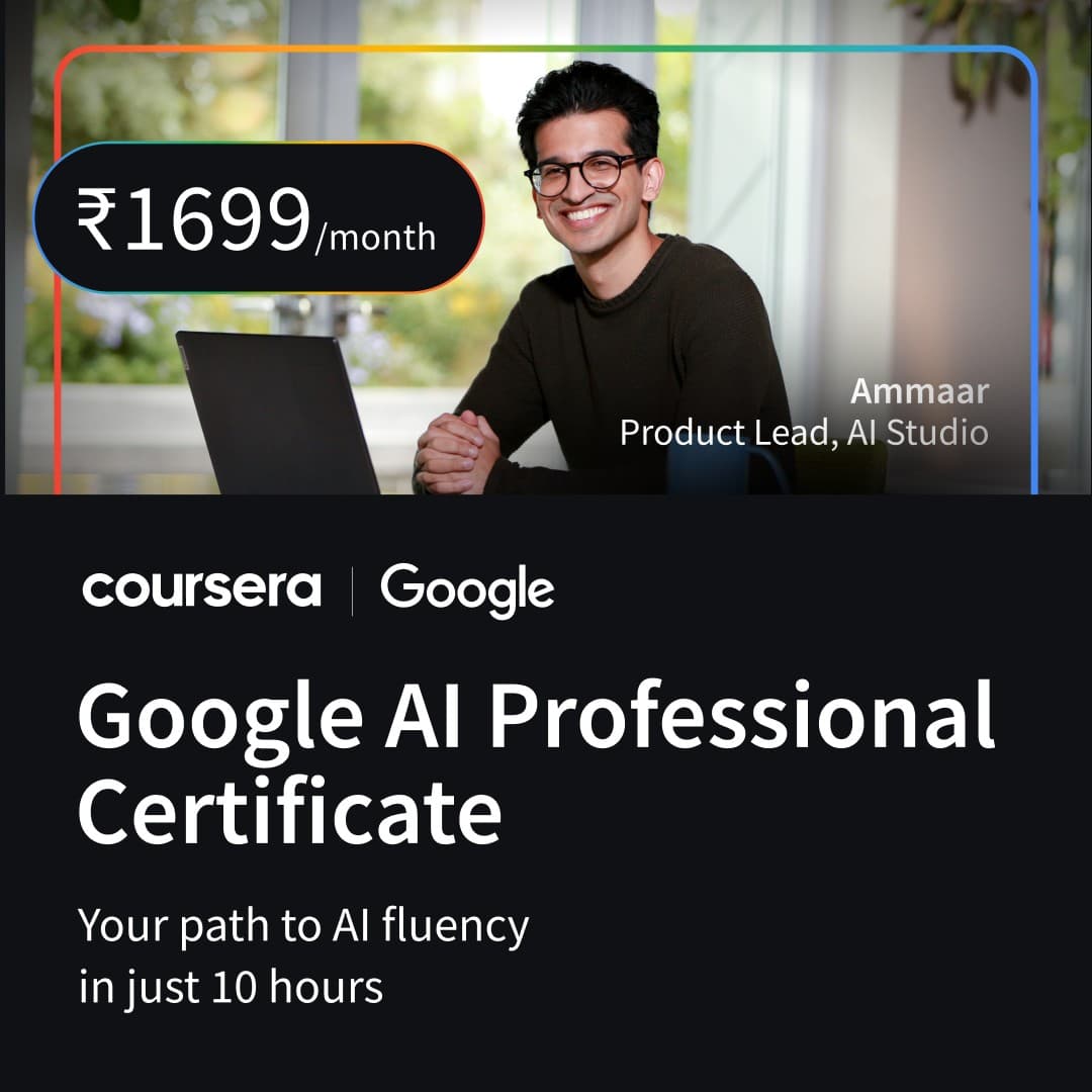 Coursera · Offer-First Banner ad
