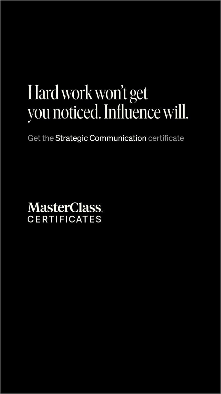 MasterClass · Other ad