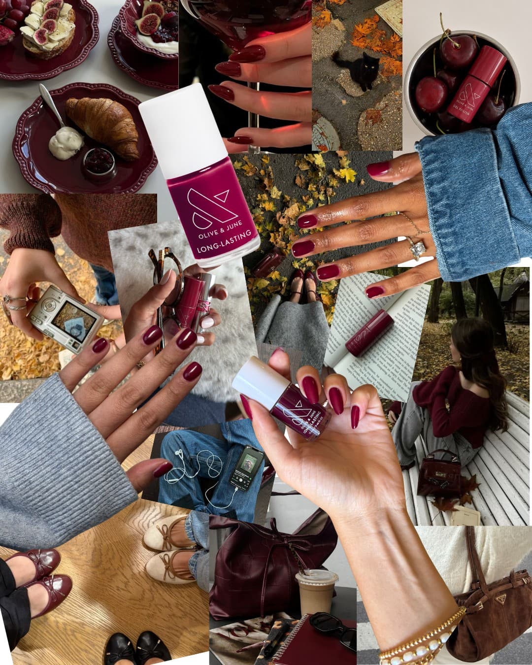 Olive & June · Collage ad