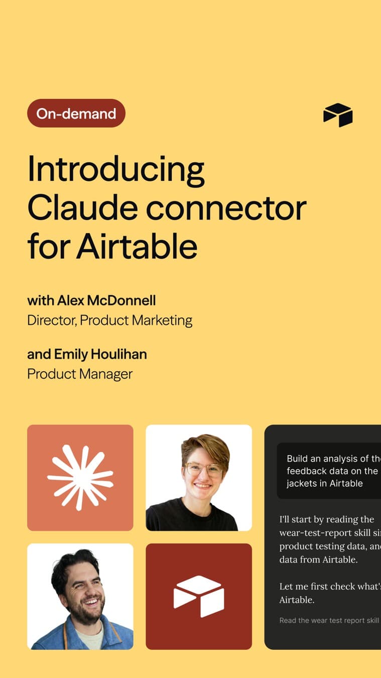 Airtable · Collage ad