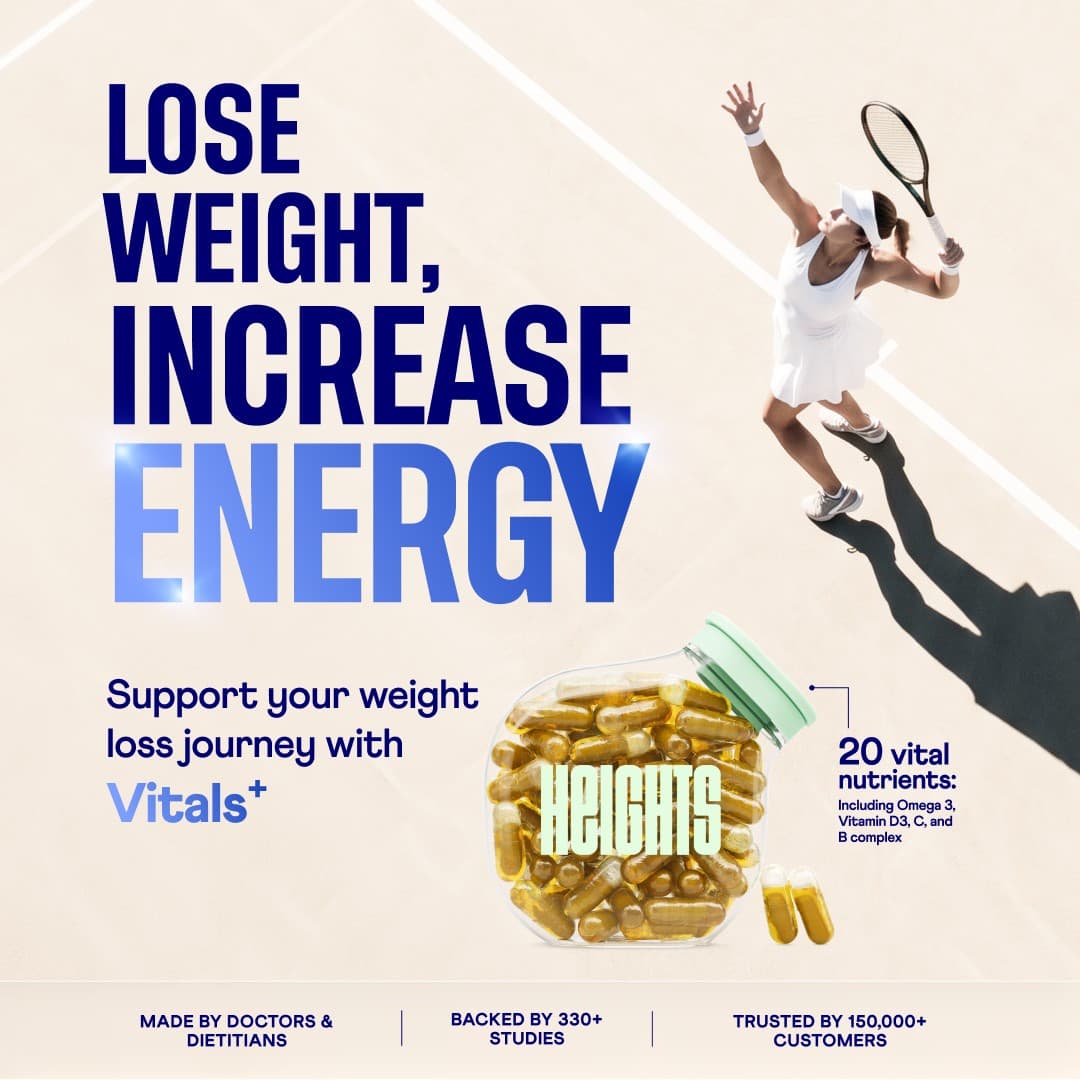 Your Heights · Feature Benefit Pointout ad