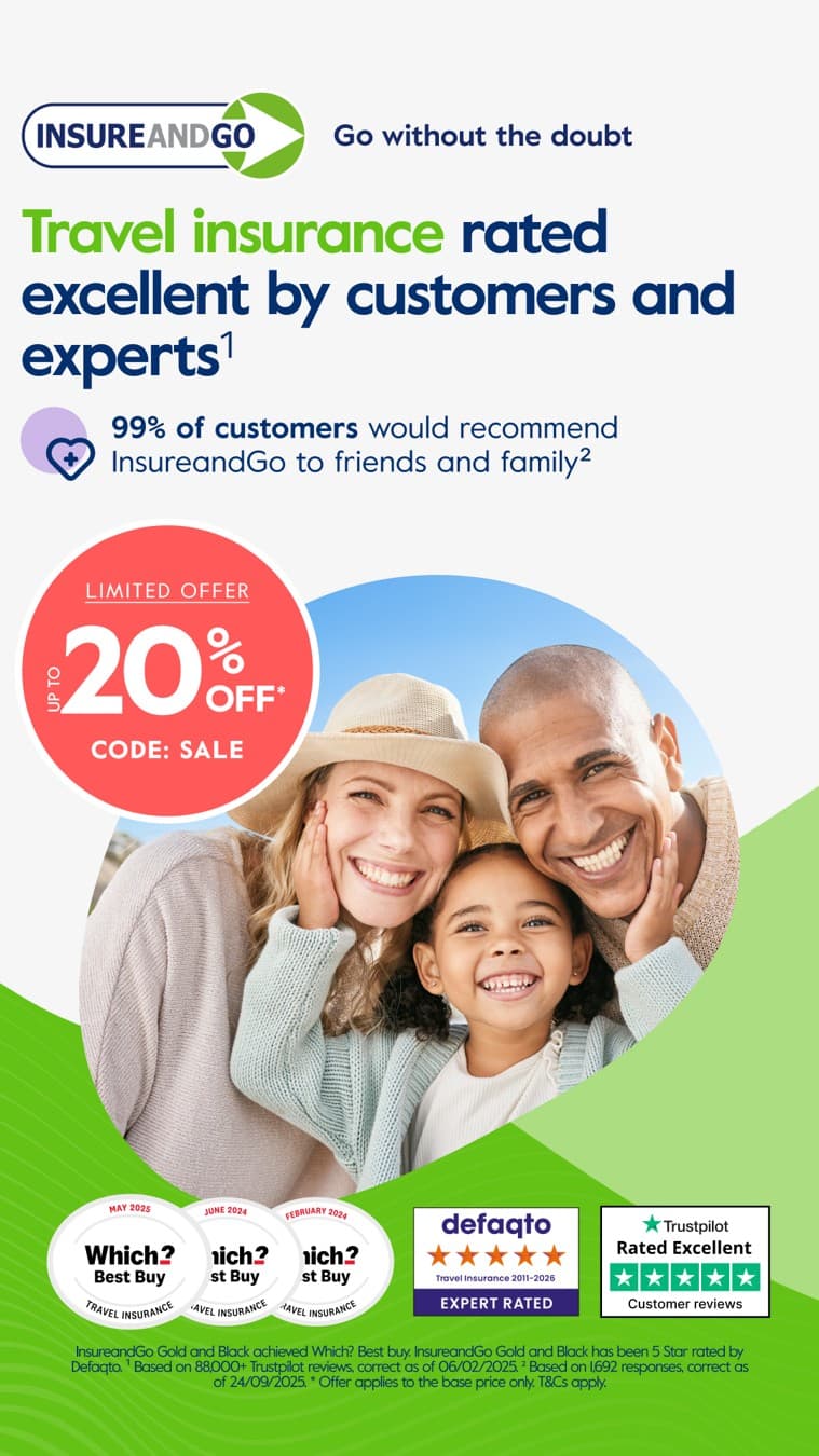 InsureandGo UK · Offer-First Banner ad
