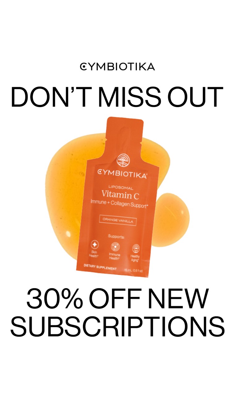 Cymbiotika · Offer-First Banner ad