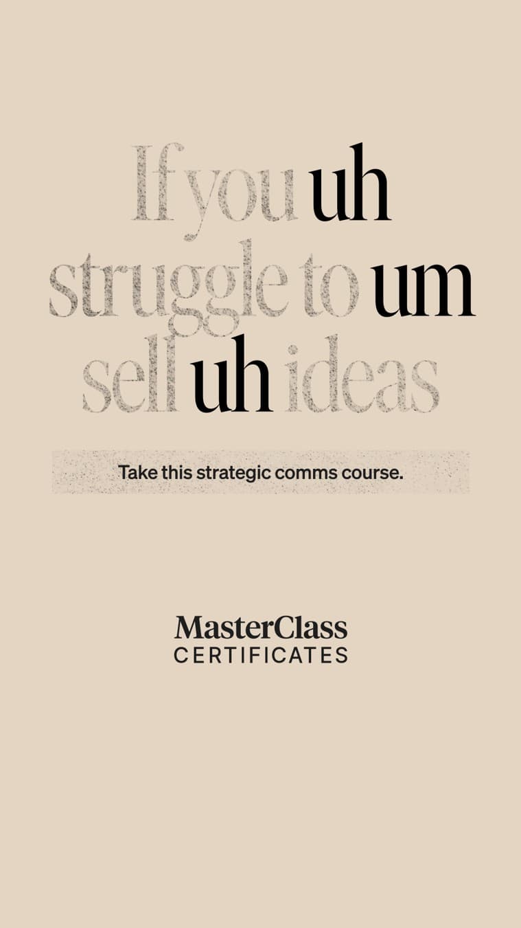 MasterClass · Other ad