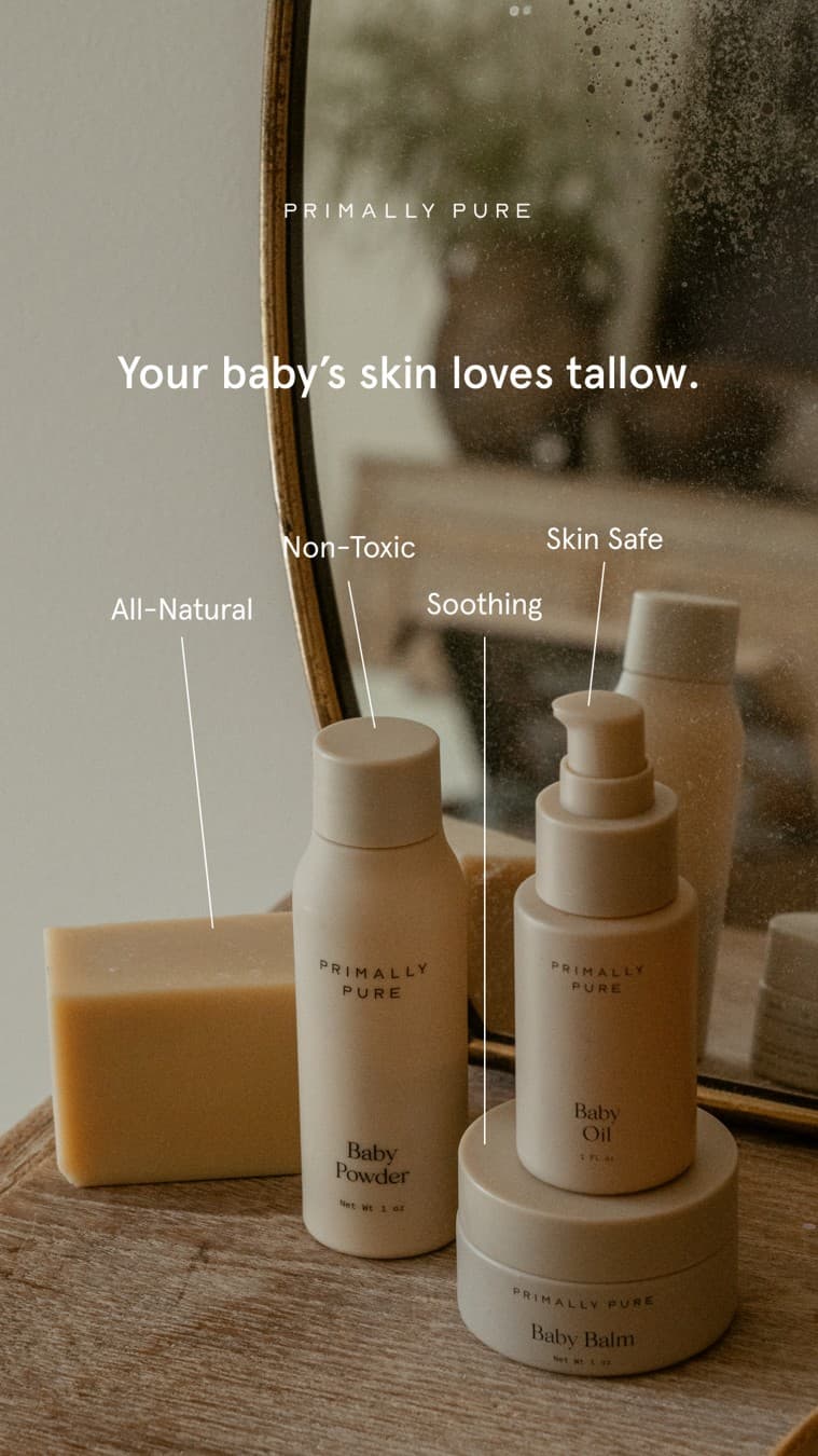 Primally Pure Skincare · Feature Benefit Pointout ad