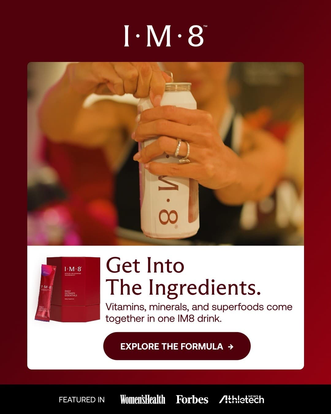 IM8 Health · Lifestyle Image ad