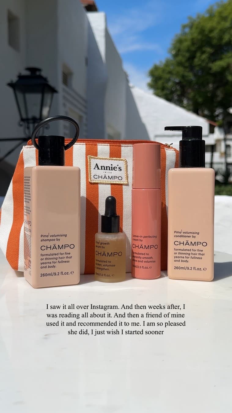 Chāmpo Haircare · UGC Overlay ad