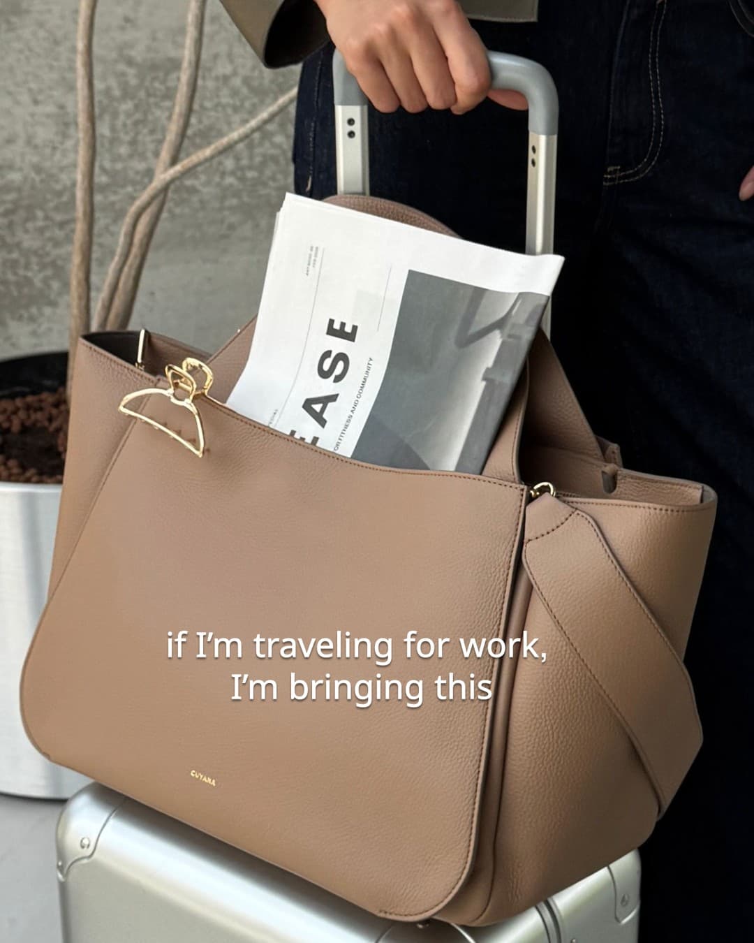 Cuyana · UGC Overlay ad