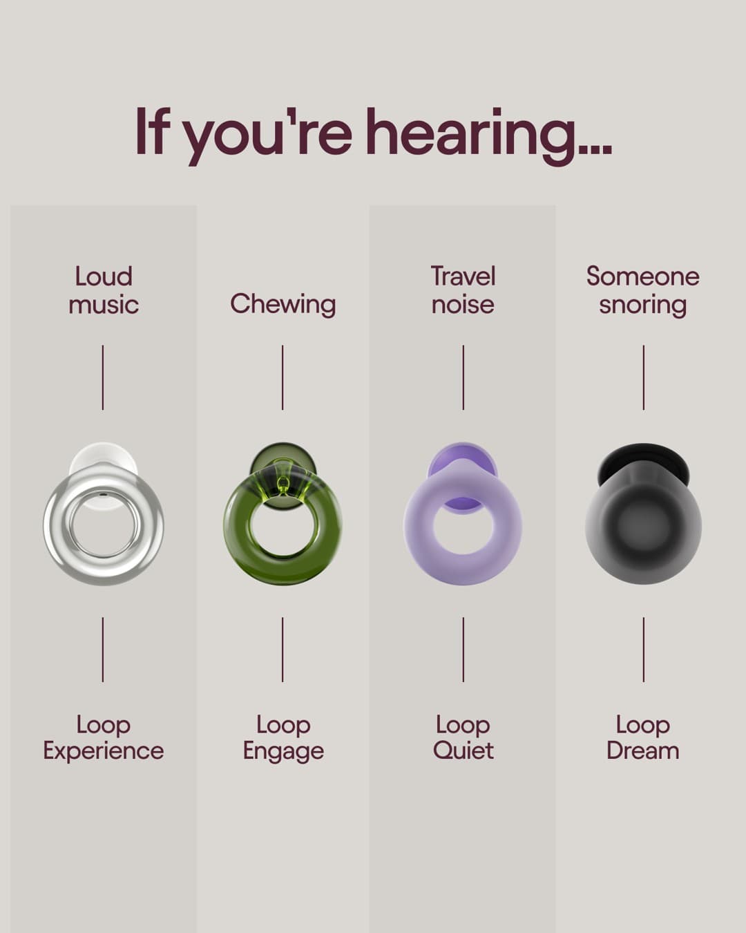 Loop · Feature Benefit Pointout ad