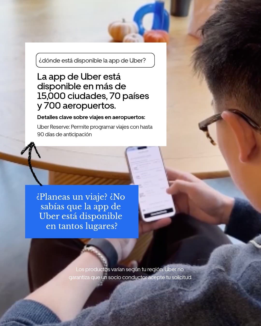 Uber · UGC Overlay ad