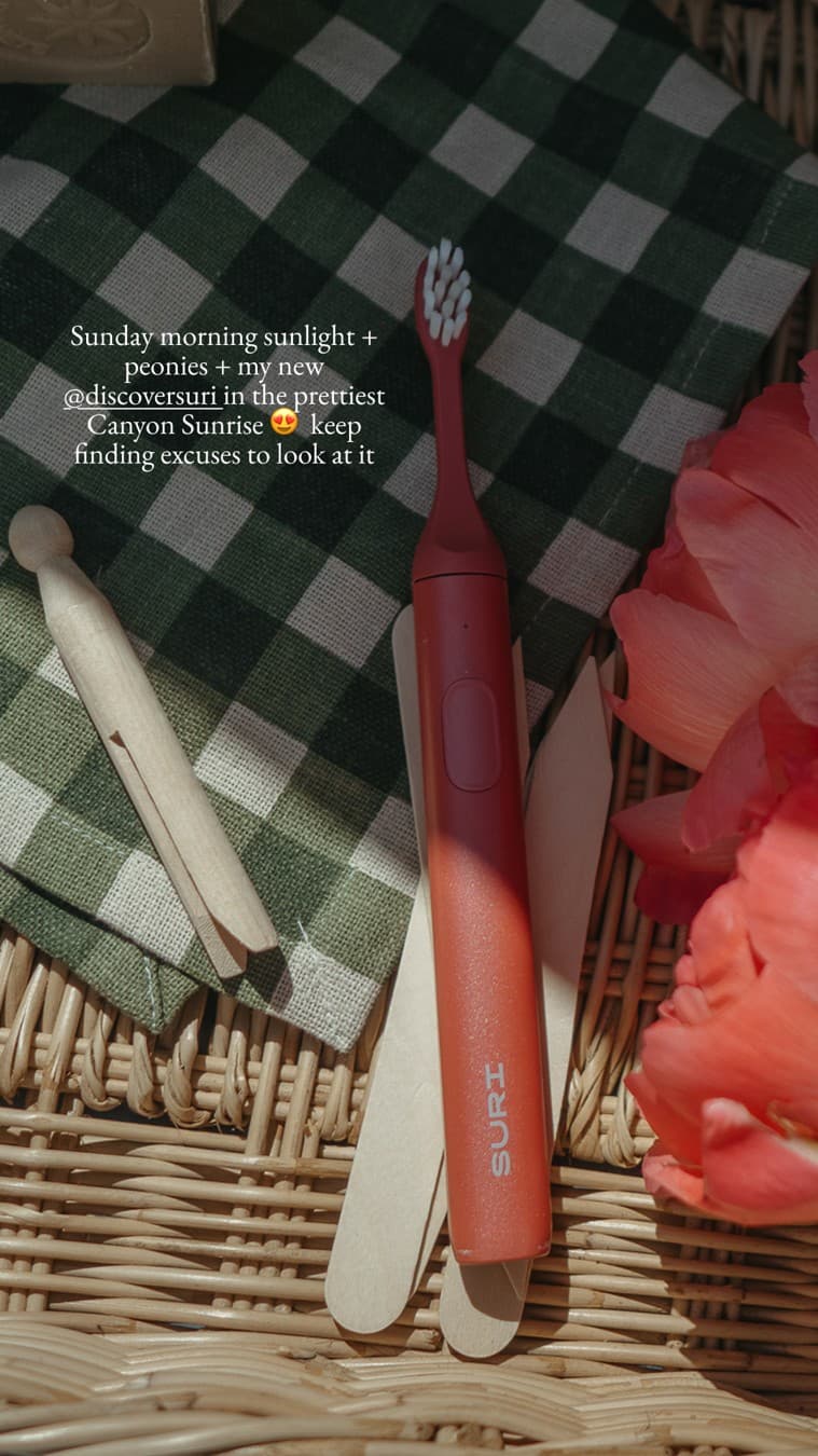 SURI // Sustainable Rituals · UGC Overlay ad