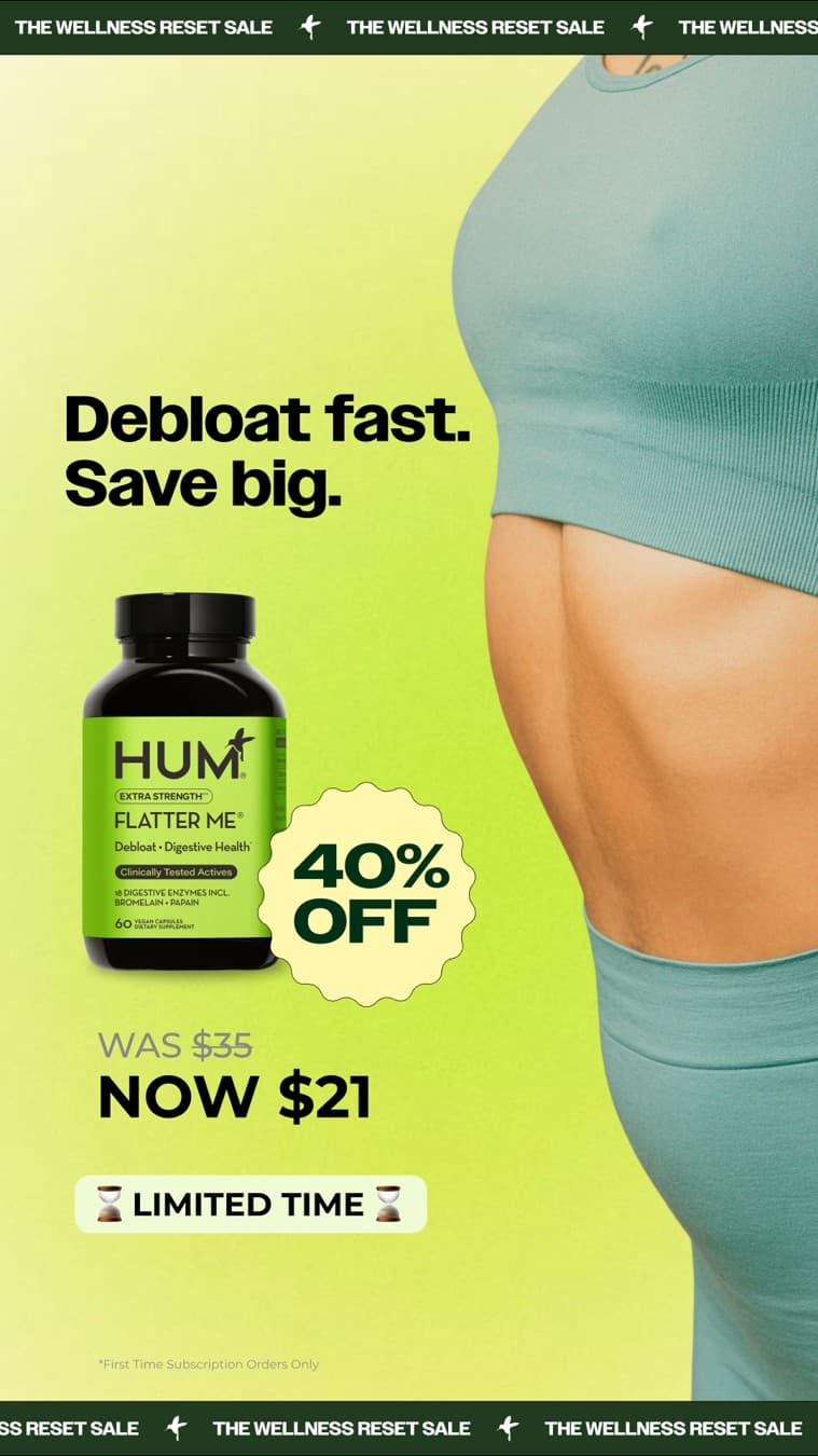 HUM Nutrition · Offer-First Banner ad