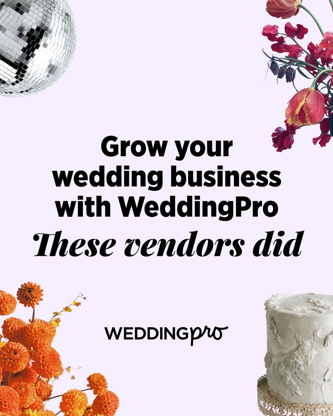 WeddingPro · Collage ad