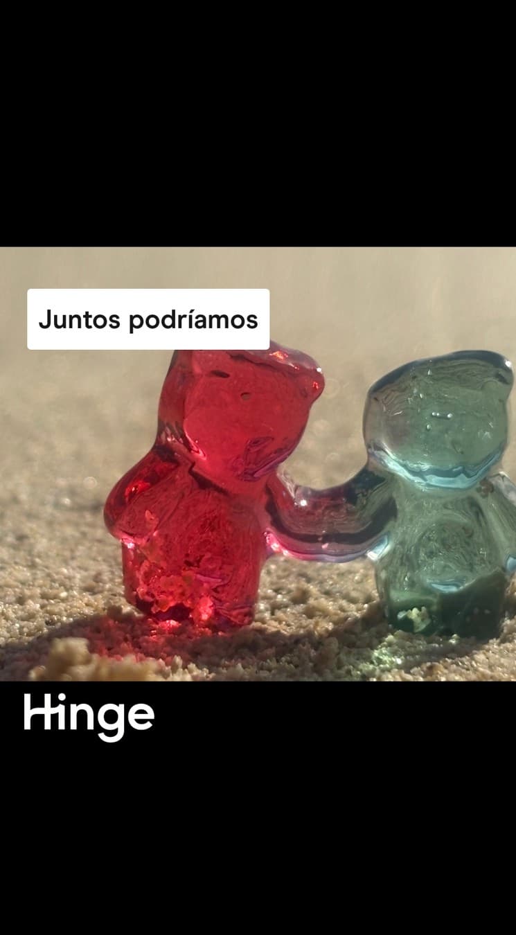Hinge · UGC Overlay ad