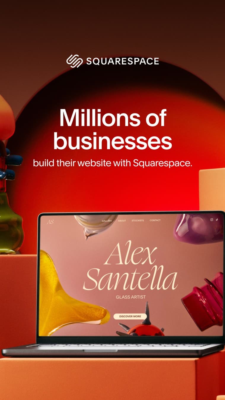 Squarespace · Product Image ad