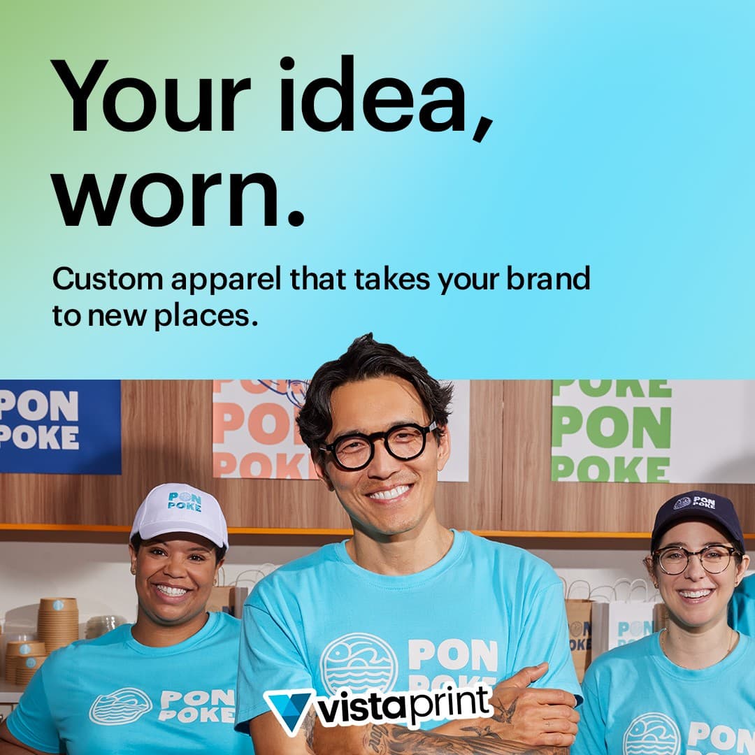 VistaPrint · Lifestyle Image ad