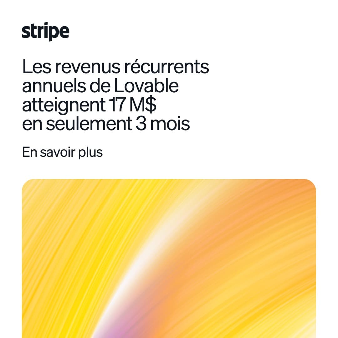 Stripe · Statistic ad