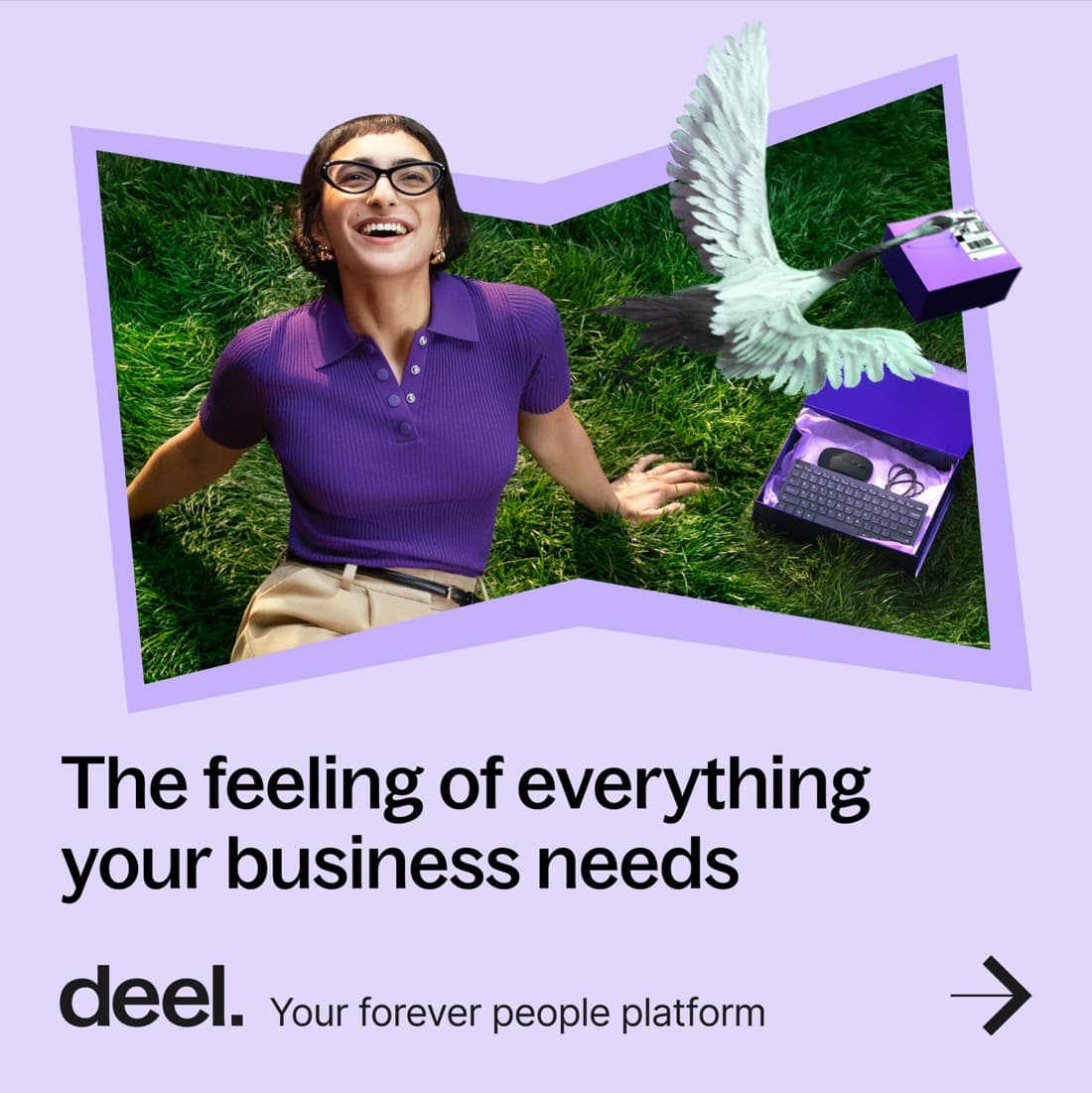 Deel · Editorial ad