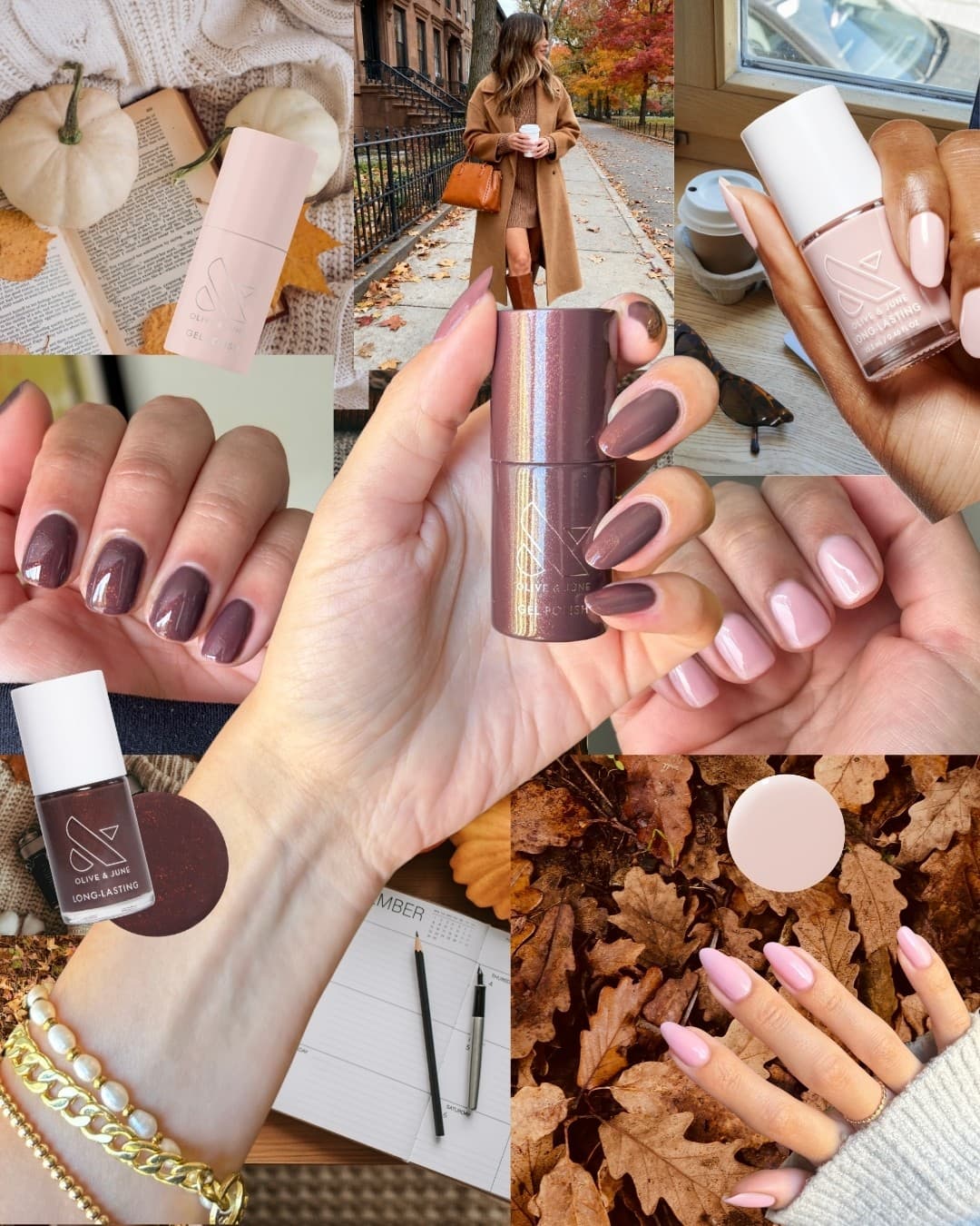 Olive & June · Collage ad