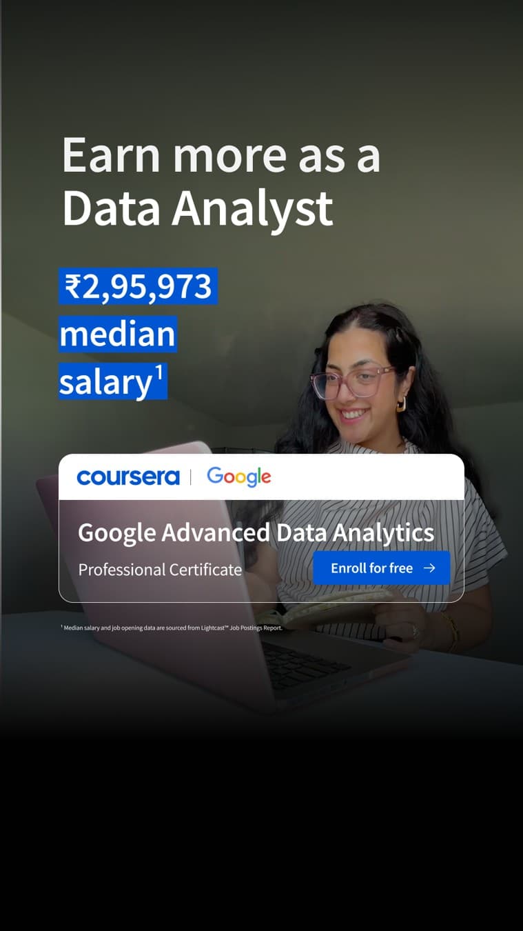 Coursera · Lifestyle Image ad