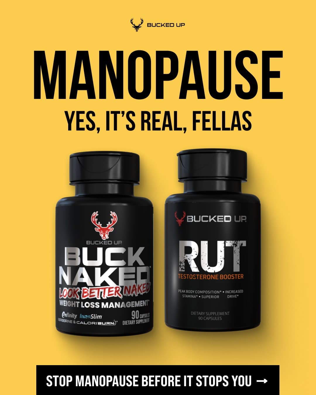 Bucked Up · Product Image ad
