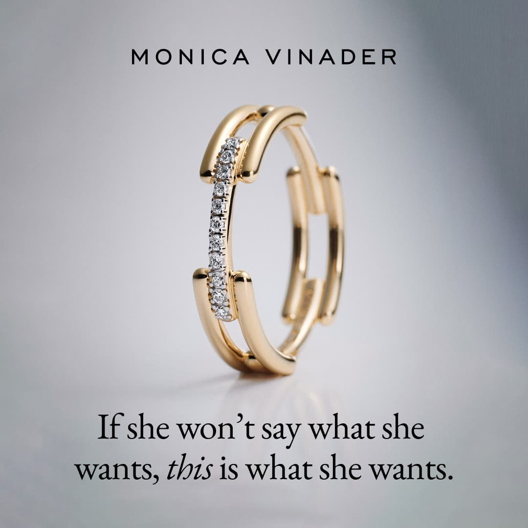 Monica Vinader · Product Image ad