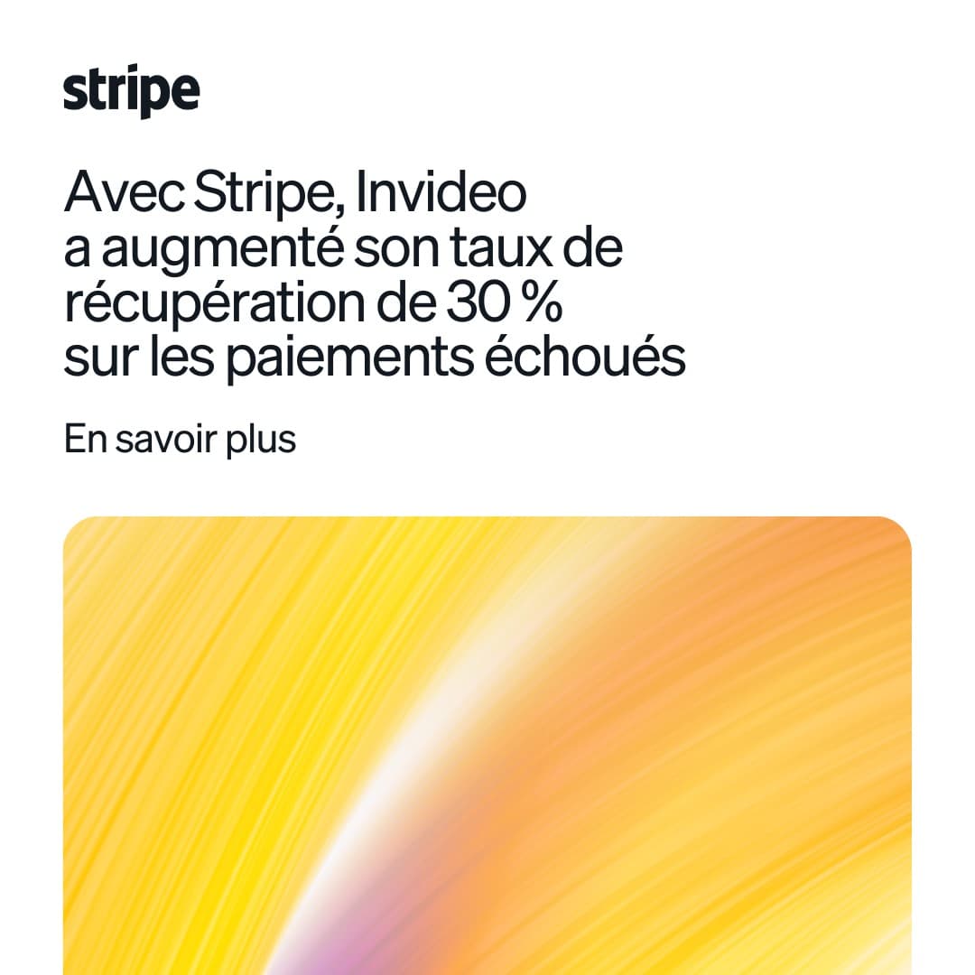 Stripe · Statistic ad