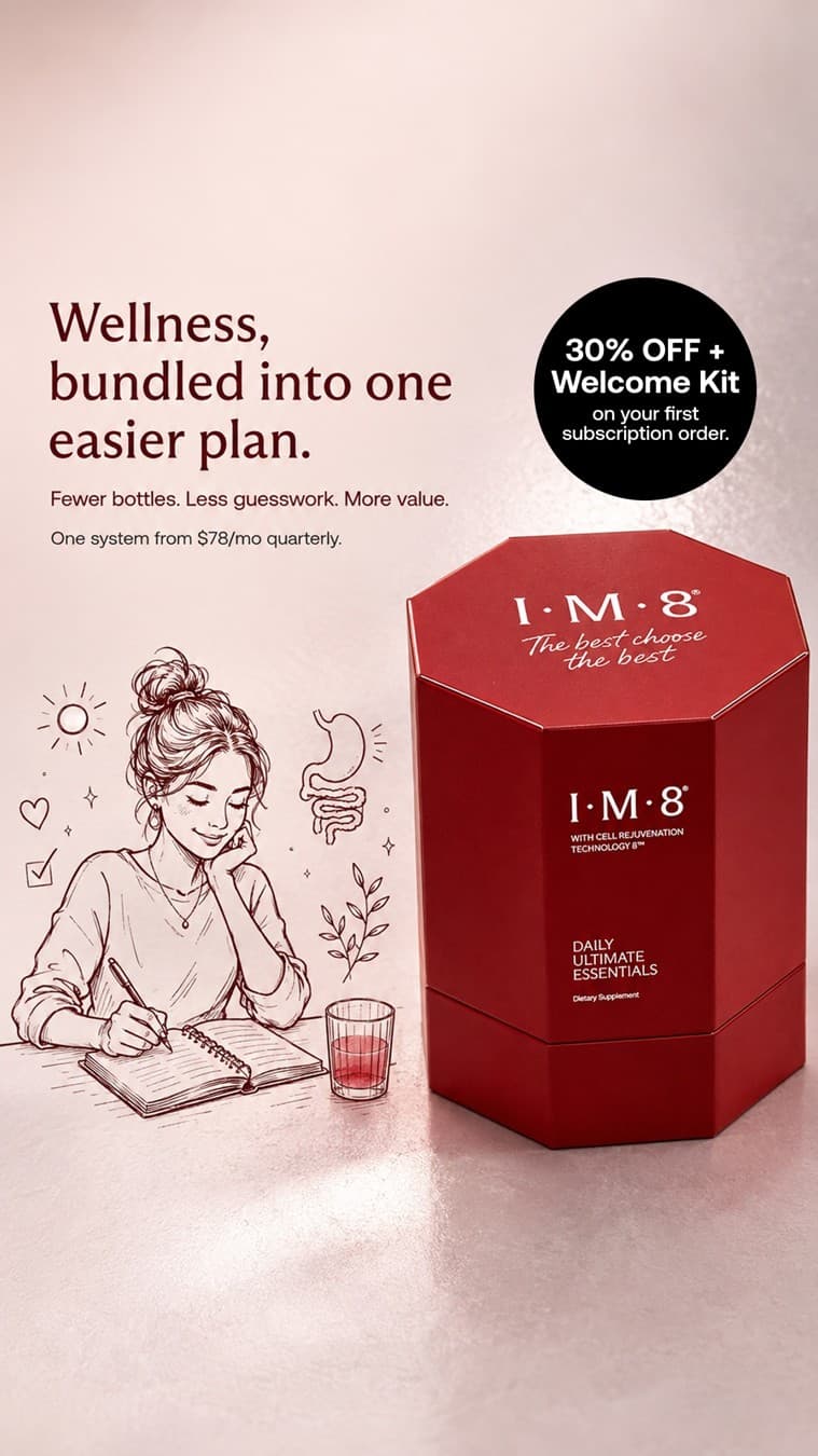 IM8 Health · Offer-First Banner ad