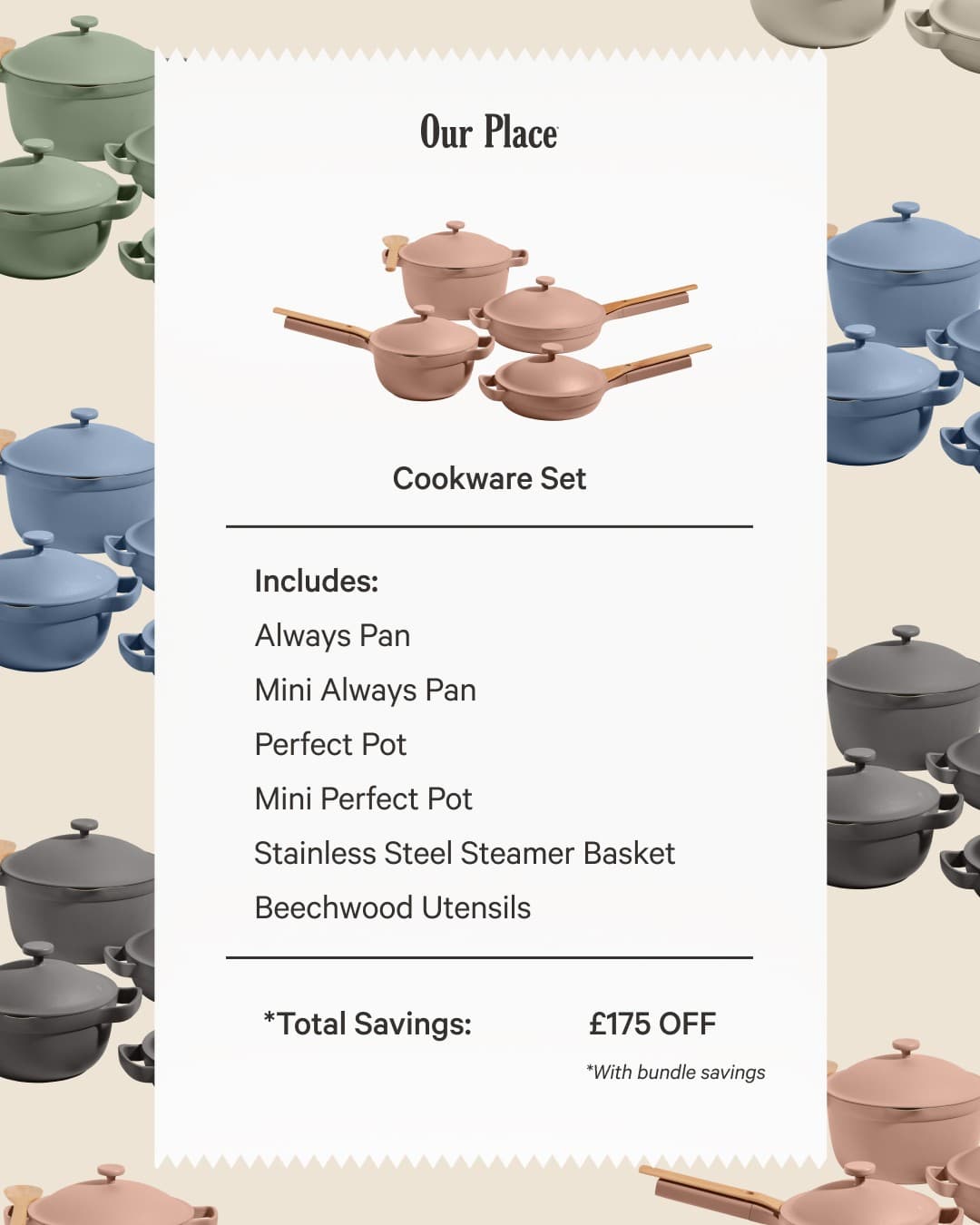 Our Place · Offer-First Banner ad