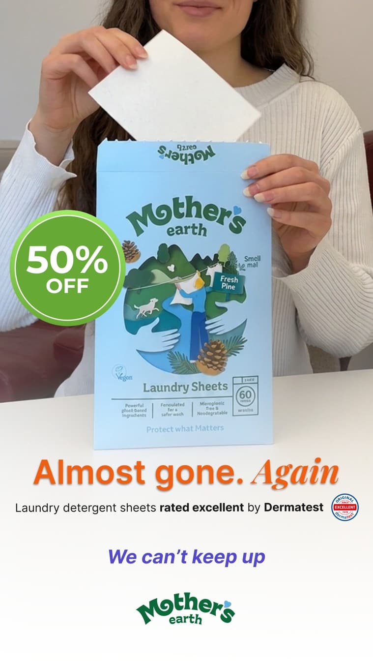Mothers Earth · Offer-First Banner ad