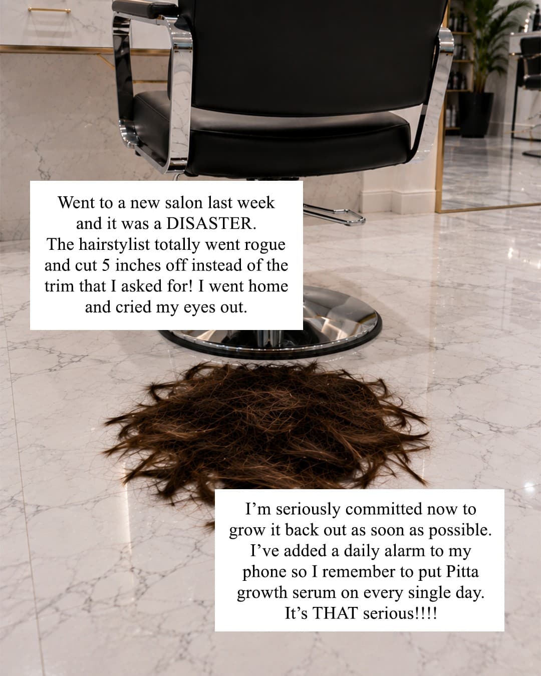 Chāmpo Haircare · UGC Overlay ad