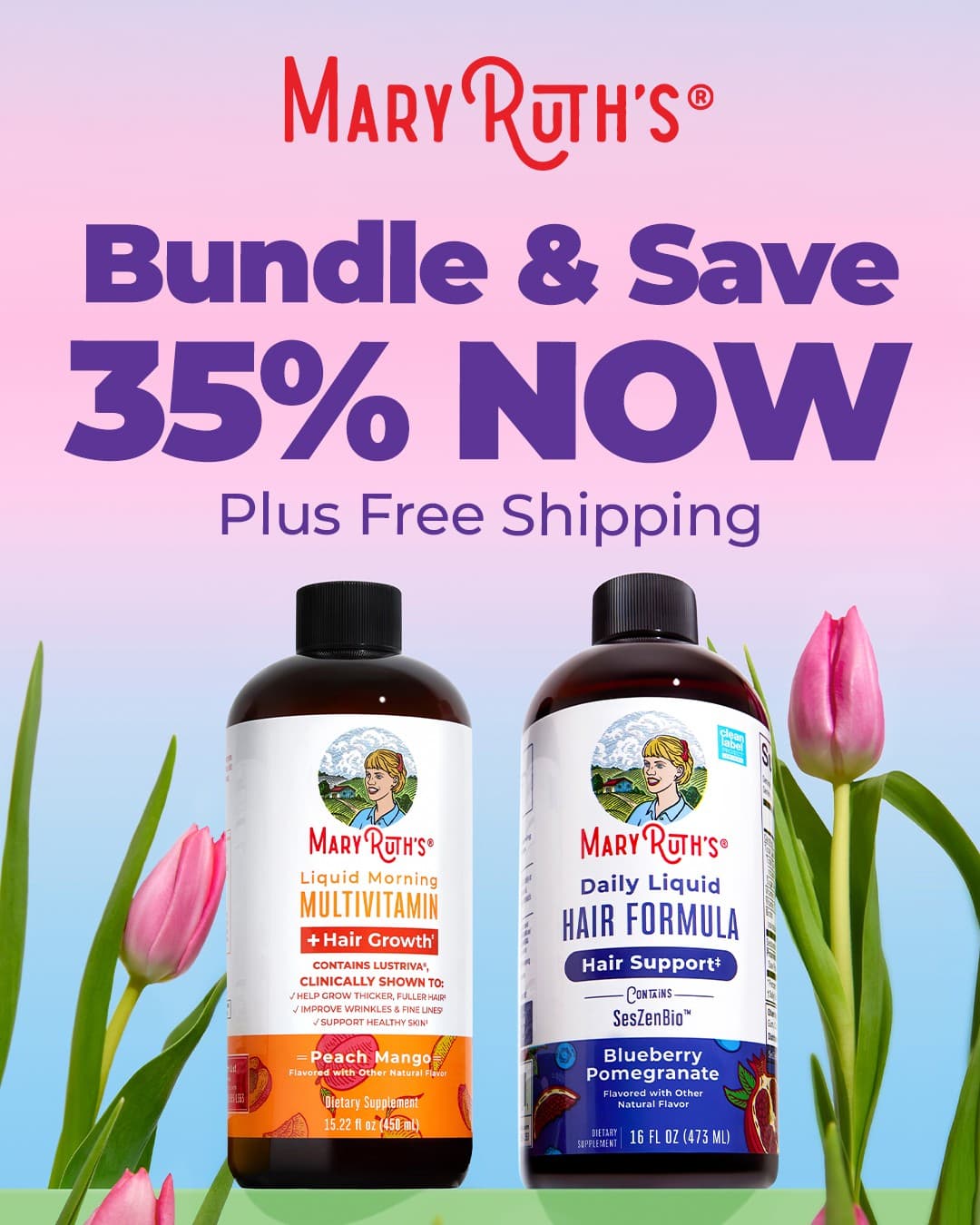 MaryRuth's · Offer-First Banner ad