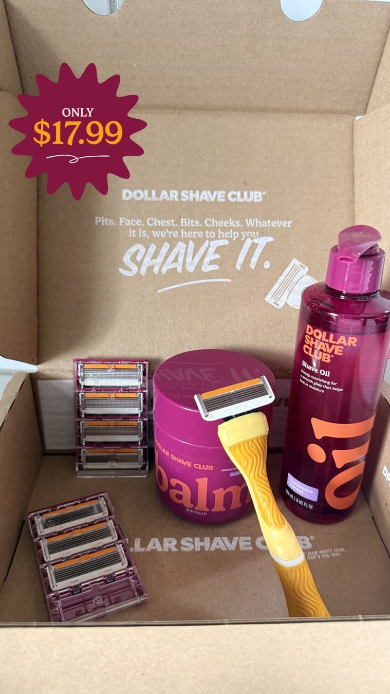 Dollar Shave Club · Offer-First Banner ad