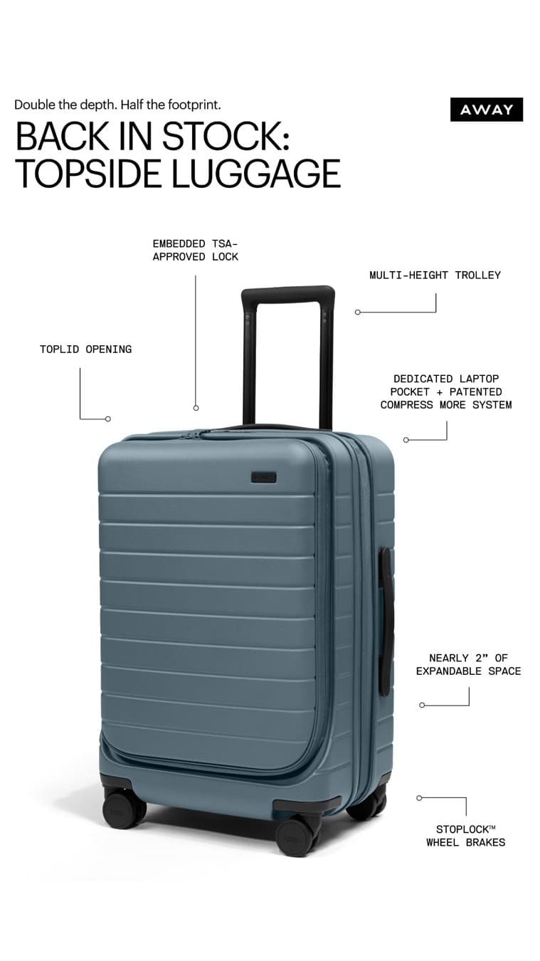 Away · Feature Benefit Pointout ad