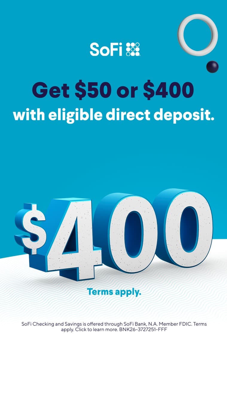 SoFi · Offer-First Banner ad