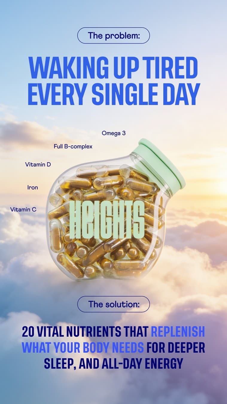 Your Heights · Product Image ad