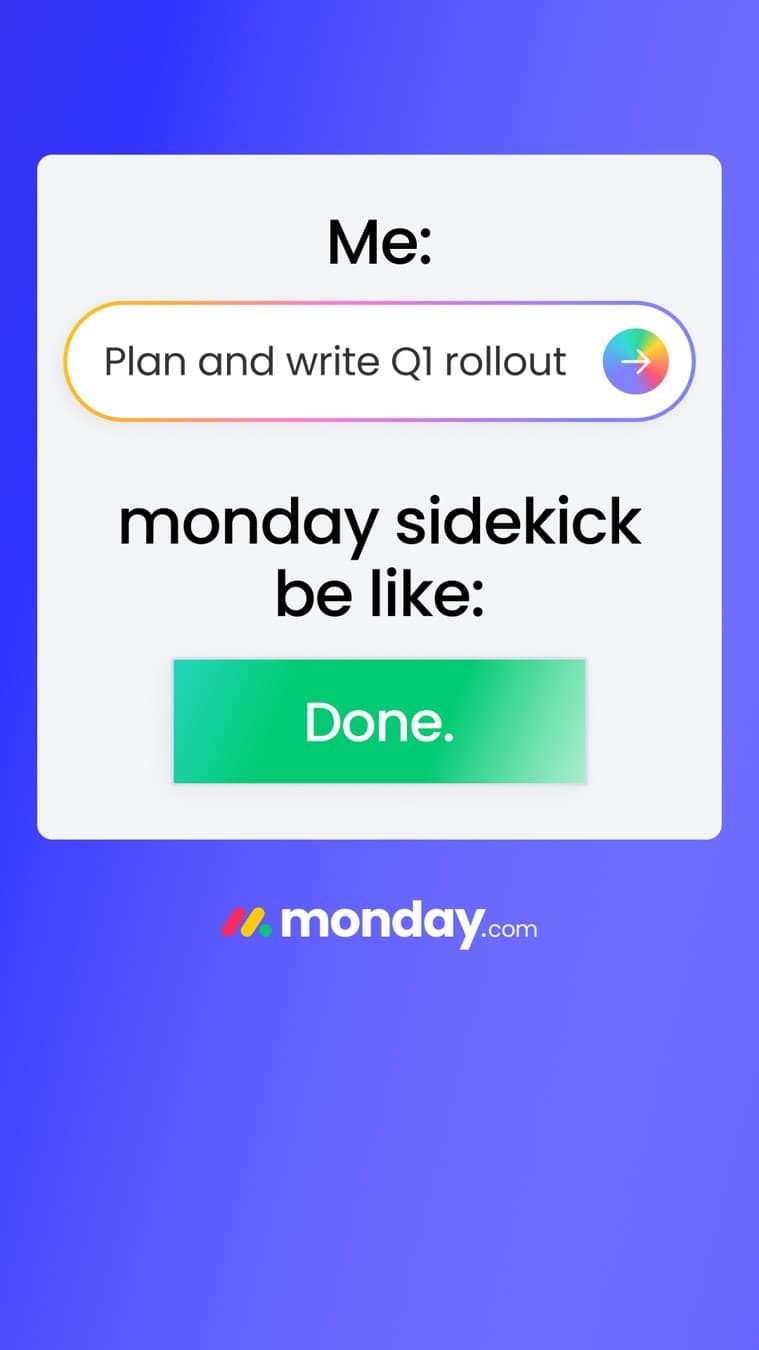 monday.com · Meme ad