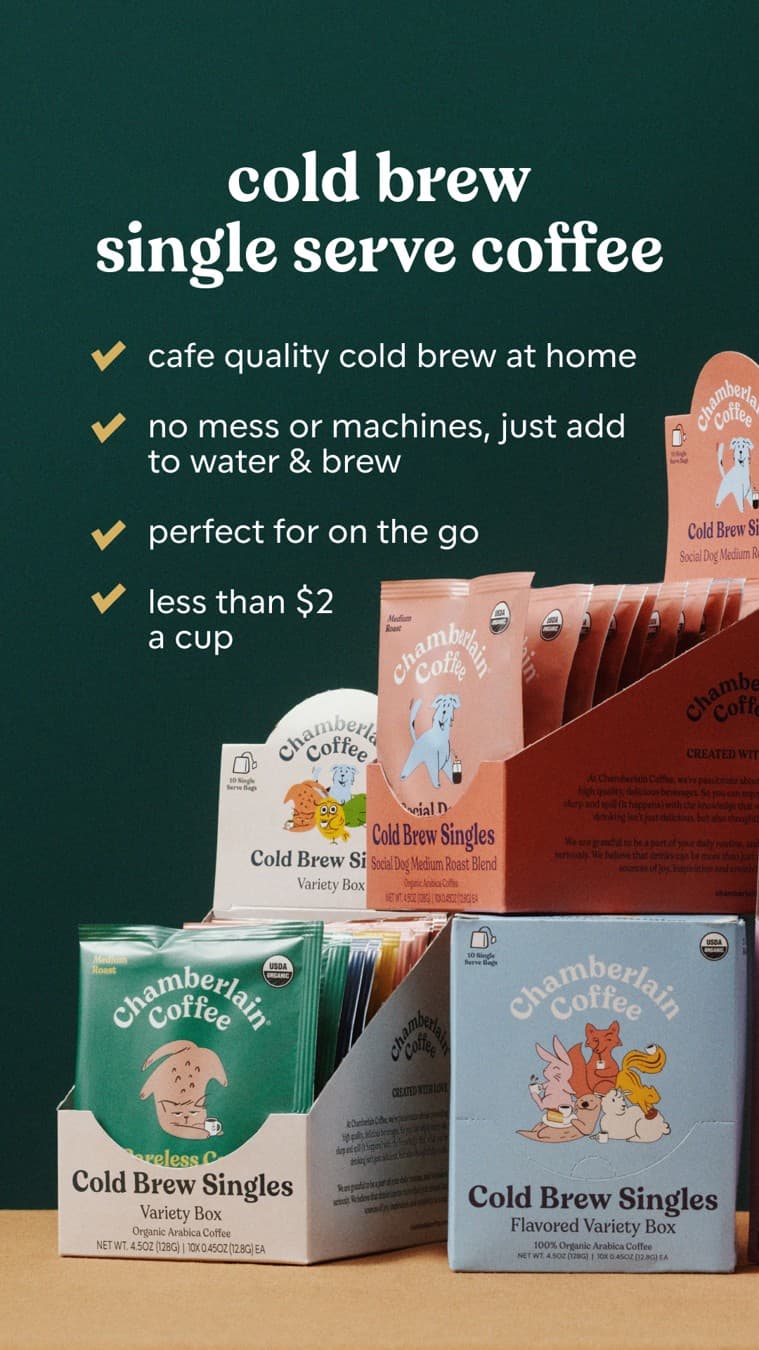 Chamberlain Coffee · Product Image ad