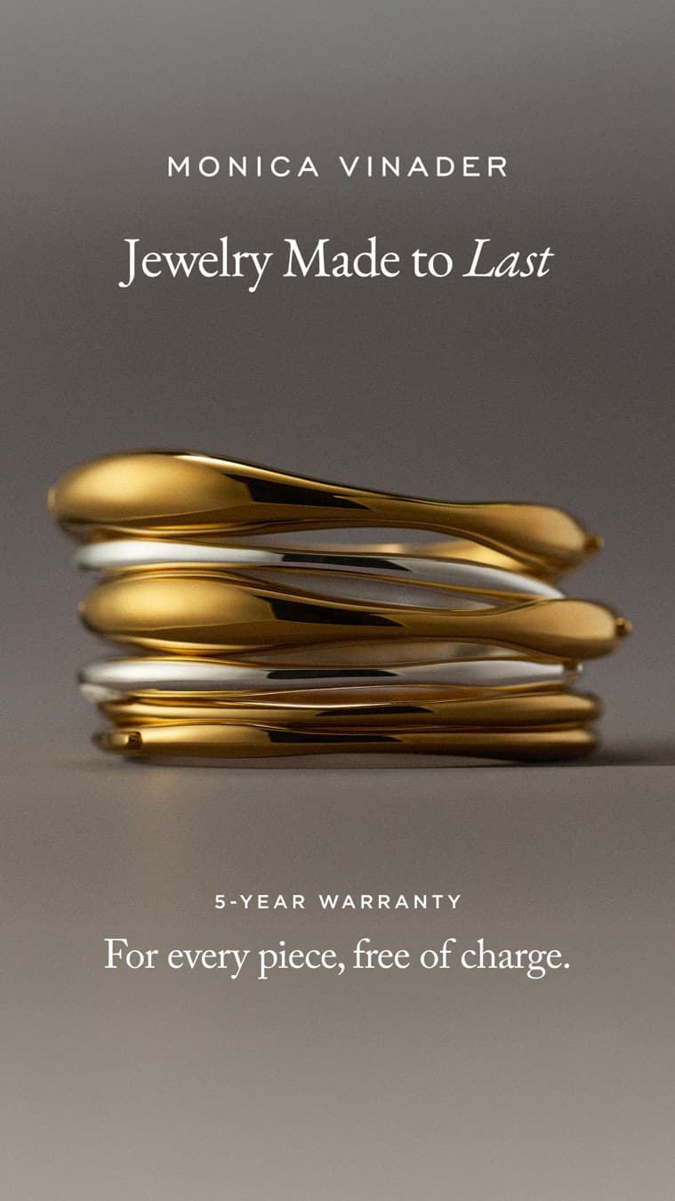 Monica Vinader · Product Image ad