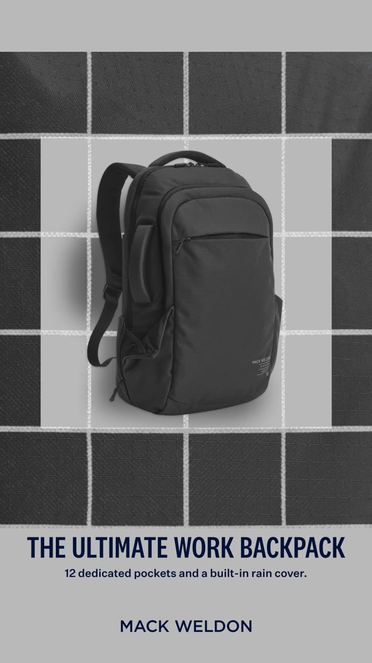 Mack Weldon · Product Image ad