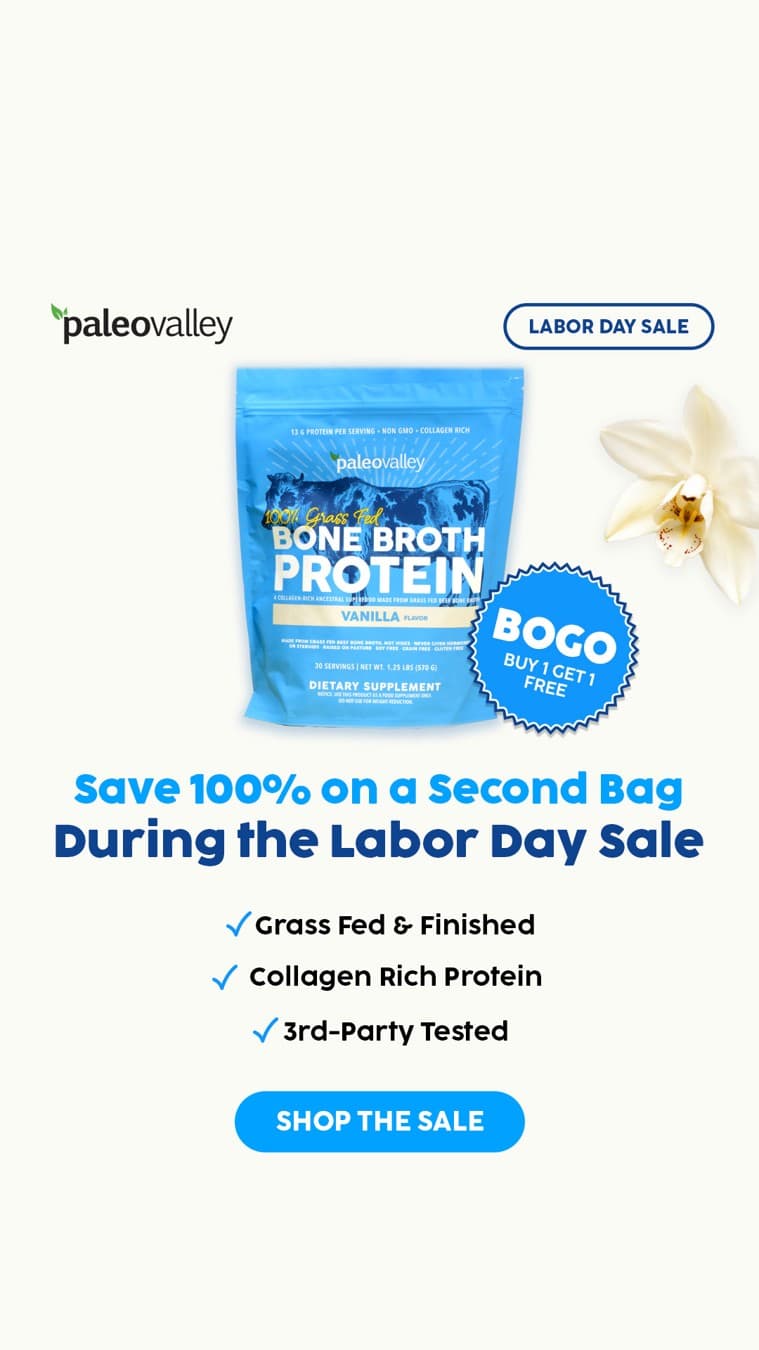 Paleovalley · Offer-First Banner ad