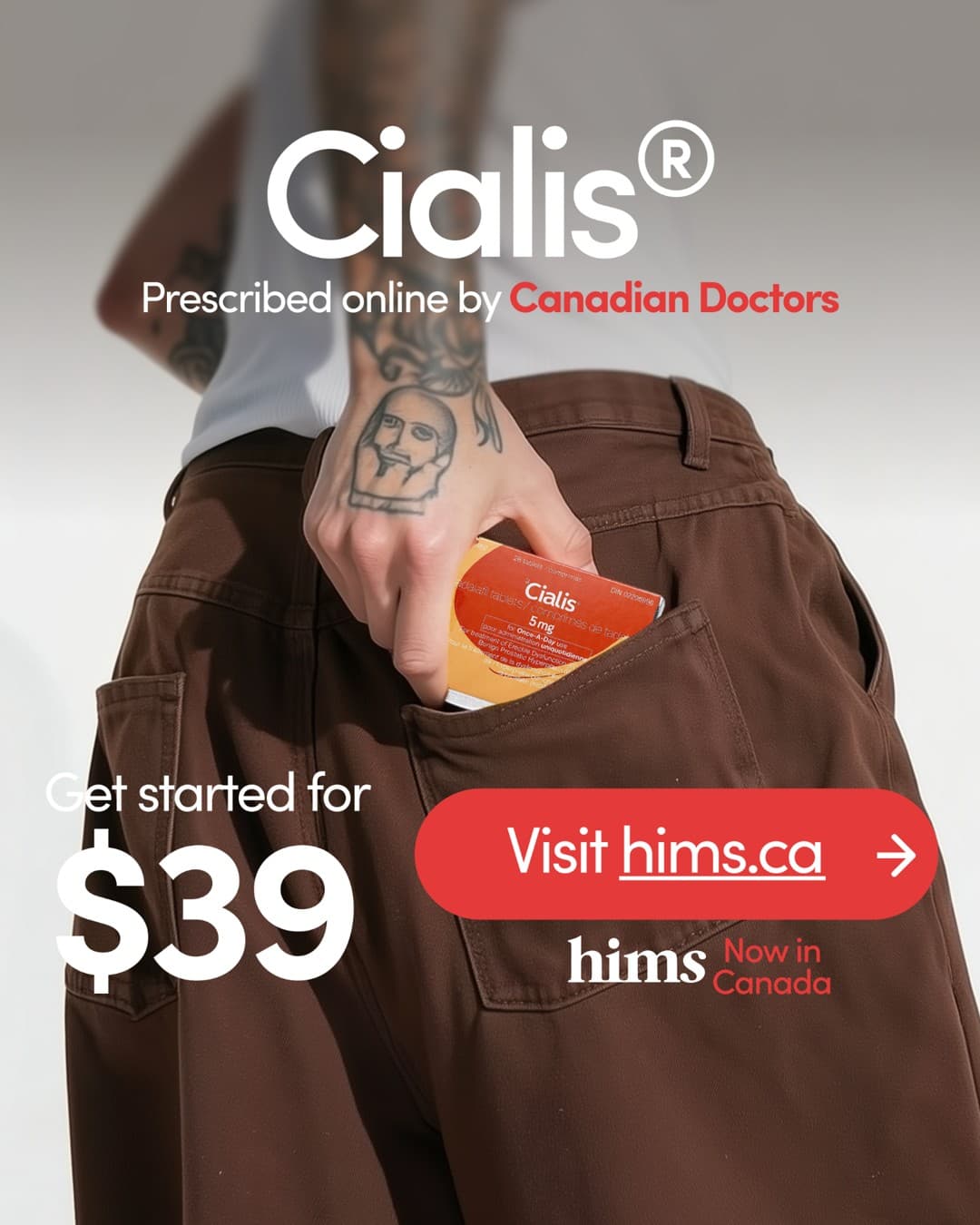 hims · Offer-First Banner ad
