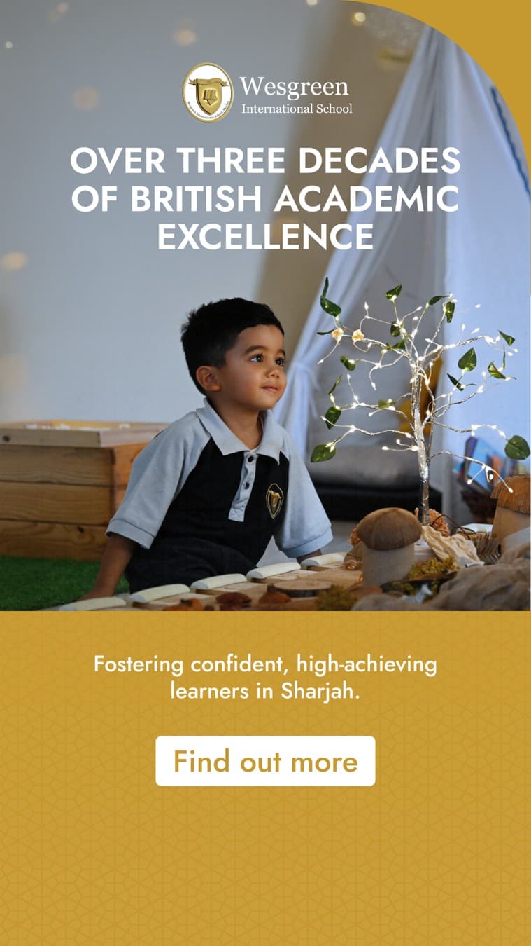GEMS Wesgreen International School - Sharjah · Editorial ad