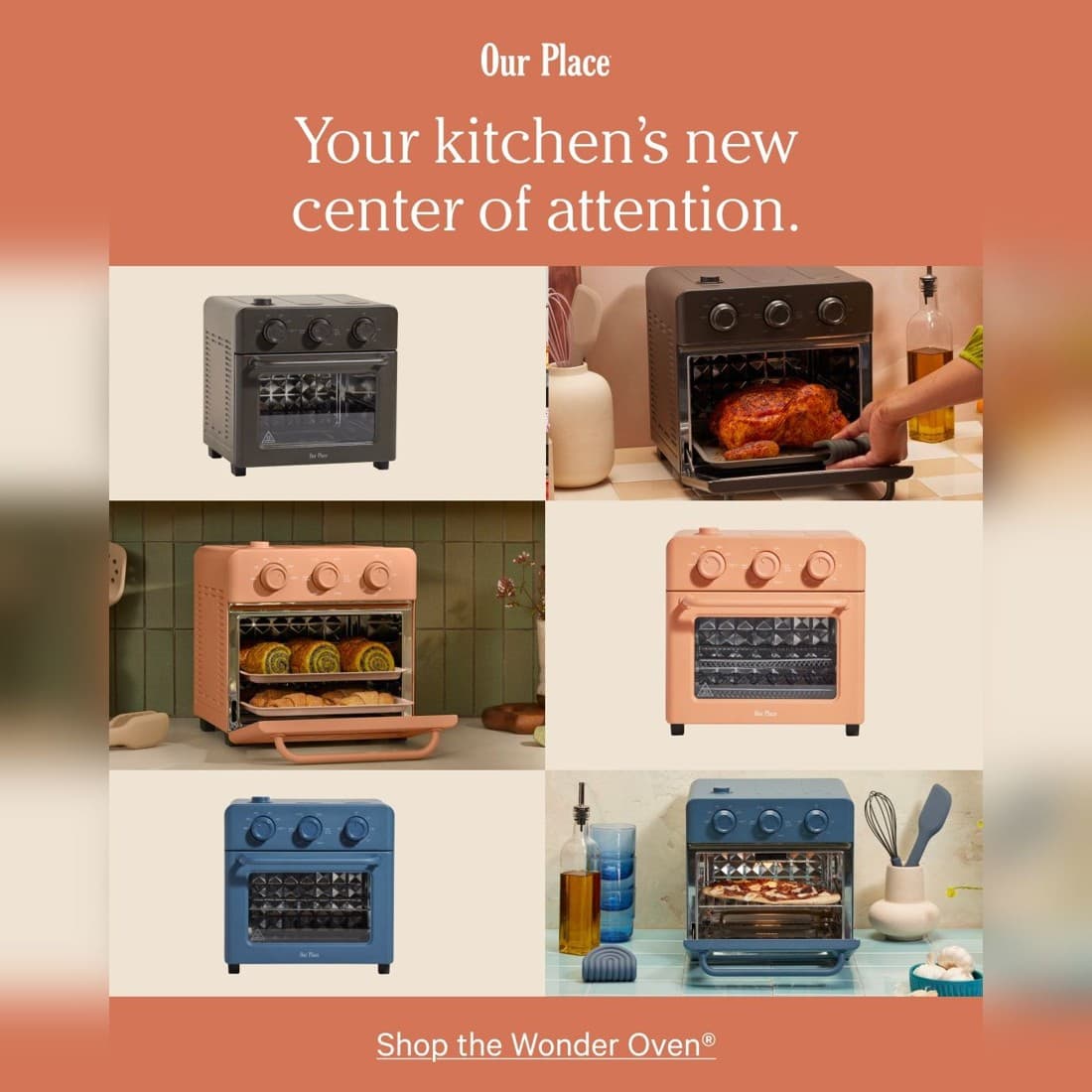 Our Place · Collage ad
