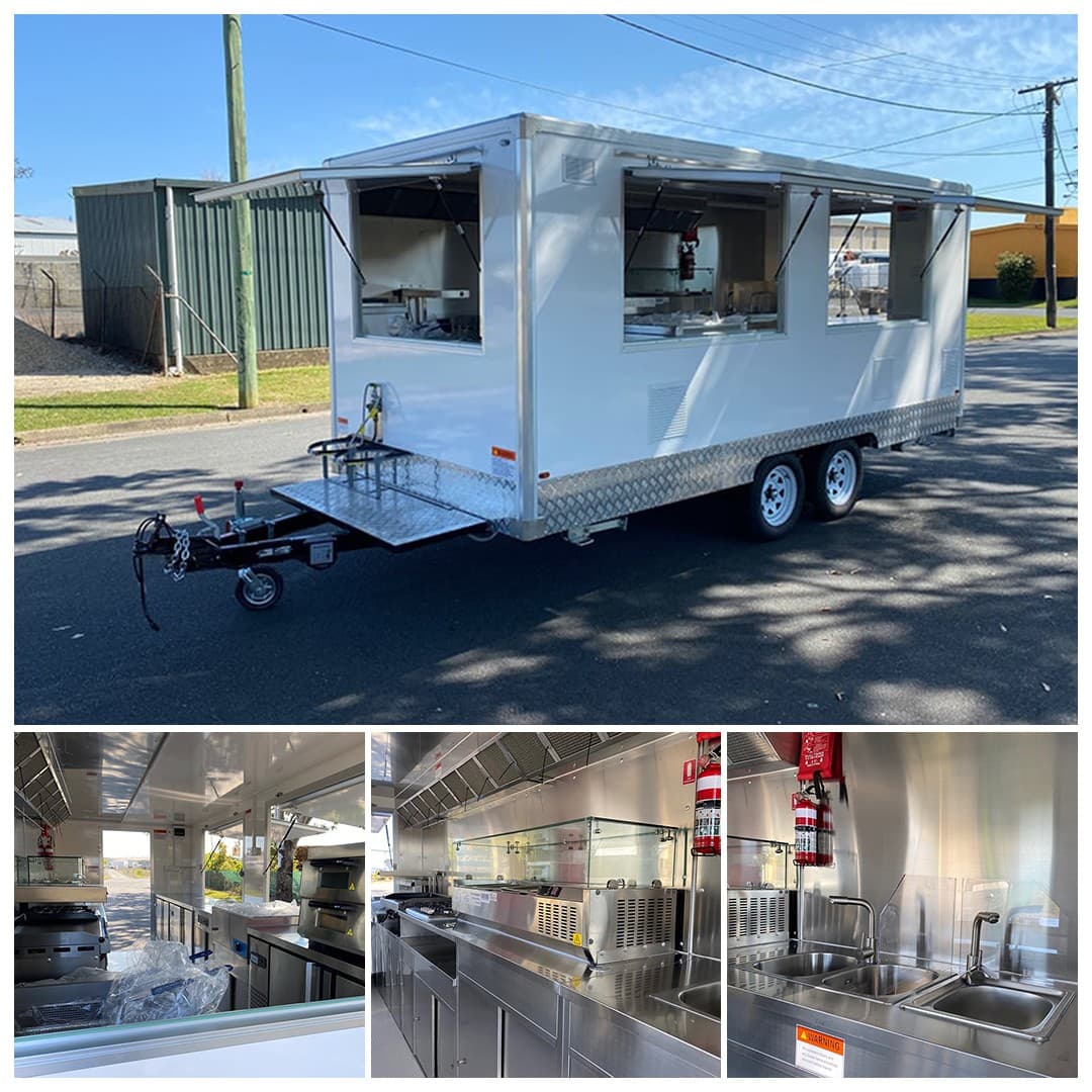 Food Trailer King · Collage ad