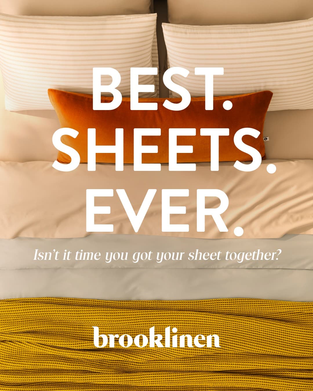 Brooklinen · Editorial ad